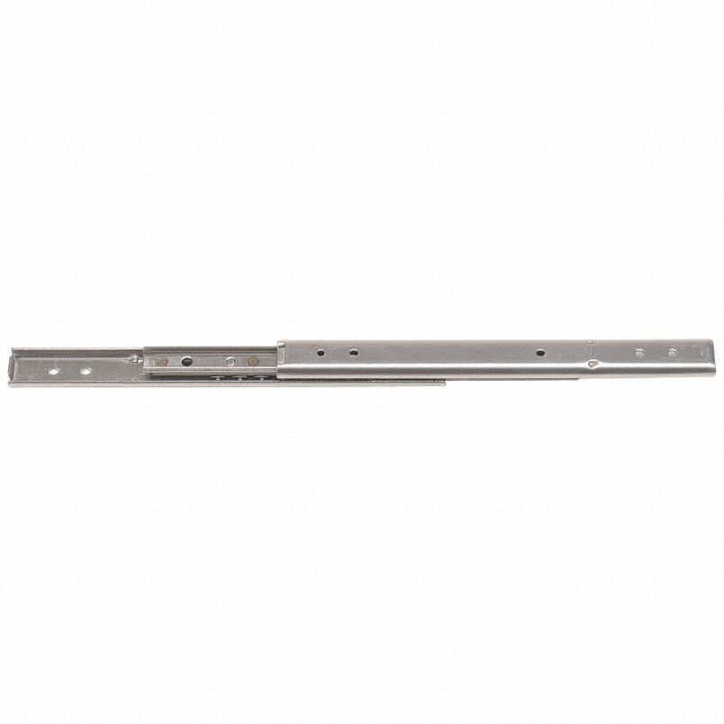 LAMP Side Low Profile Drawer Slide, Non Disconnect, Conventional, Extension Type: Full, 1 PR (CR00566-WTA14)