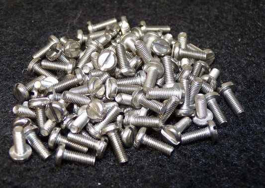 M3-0.50mm x 8mm Machine Screw A2 Stainless Steel 6GY27 QTY-100 (183353765594-WTA10(A))