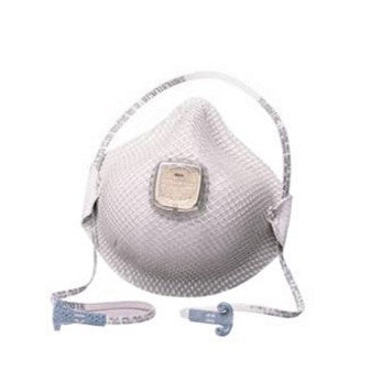 MOLDEX 2700N95 N95 PARTICULATE RESPIRATOR WITH HANDYSTRAP AND VALVE MEDIUM/LARGE (PKG OF 10) (CR00460-WTA11)