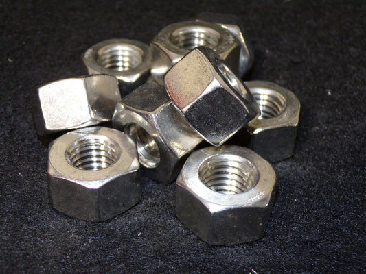 5/8"-11 Heavy Hex Nuts Stainless Steel 1WU89 QTY-10 (183357872049-WTA10(D))