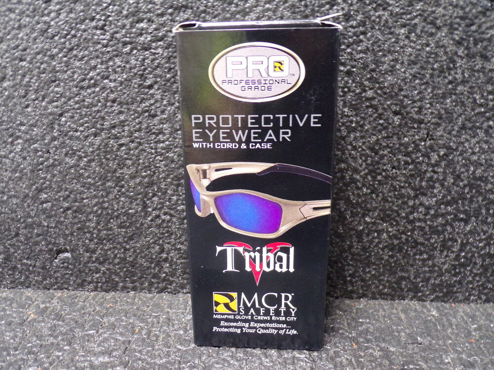 CREWS Tribal® V Anti-Fog, Scratch-Resistant Safety Glasses, Clear Lens Color (SQ8740210-WT41)