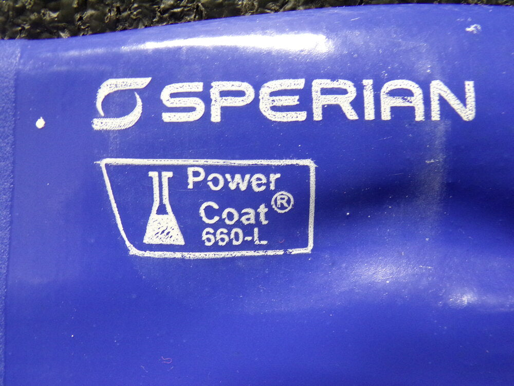 Sperian PowerCoat 660, Chemical Resistant Gloves, PVC, 12", Large, pk12 (SQ0597155-WT05)