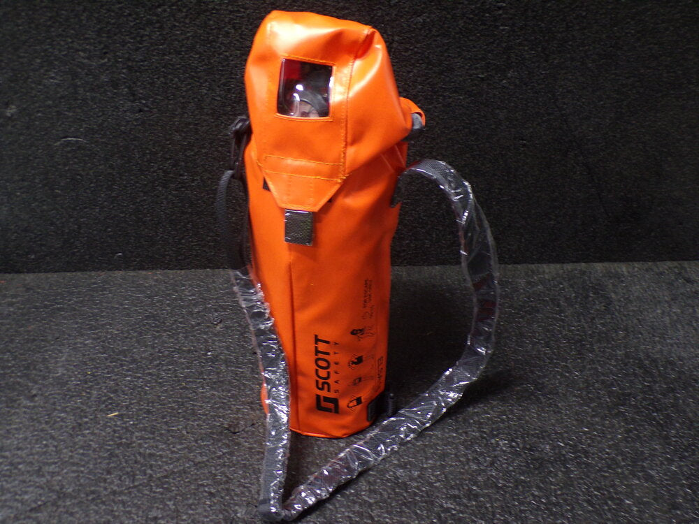 SCOTT SAFETY Emergency Escape Breathing Apparatus, NIOSH Approval TC-13F-530, 15 min. Escape Duration, 2014226  (SQ3142860-WT11)