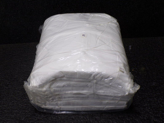 CONDOR White SFS Disposable Lab Coat, Size: XL, Qty: 10 (SQ0647871-WT04)