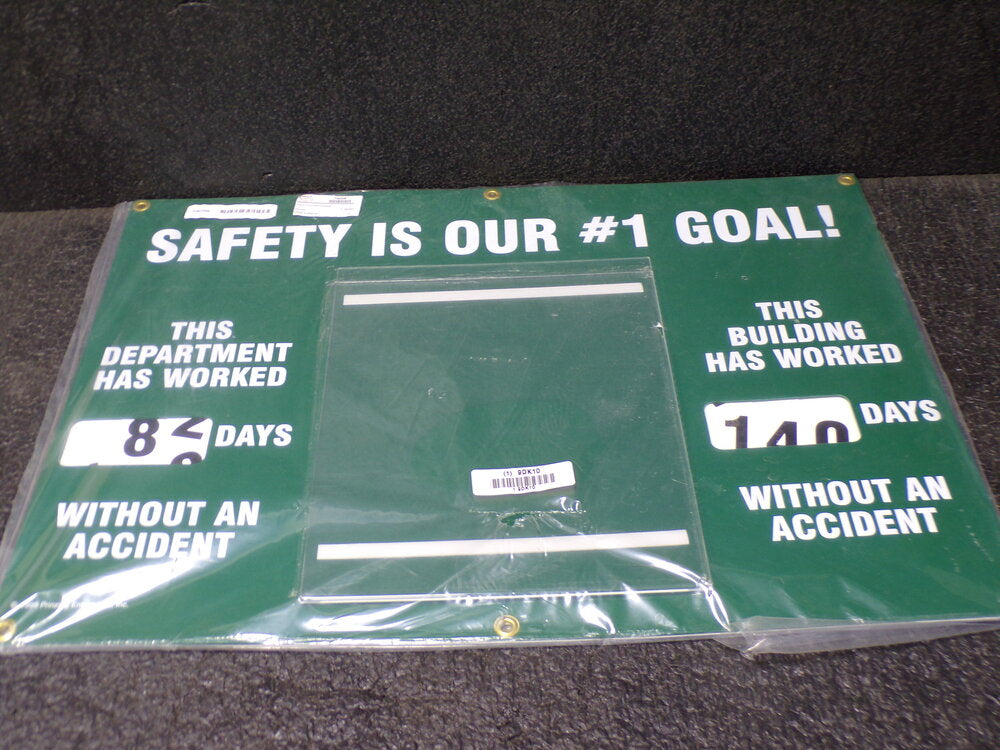 BRADY Safety Scoreboard, 20 x 28In (SQ0450507-WT49)