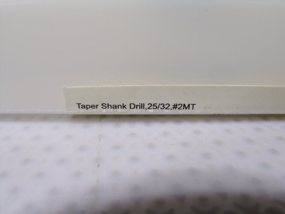 WESTWARD Taper Shank Drill Bit, MT2, 25/32", 118°, Conventional Point (SQ8853310-WT14)