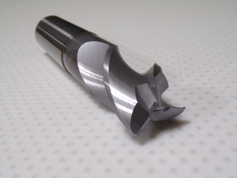 Niagara Cutter 1" Diam 3 Flute Single End Solid Carbide 0.04" Corner Radius End Mill (SQ2769039-WT08)
