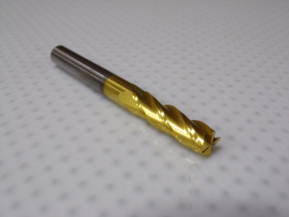 Melin Tool 5/16", 1-1/8" LOC, 5/16" Shank, 3" OAL, 4 Flute Solid Carbide Square End Mill (SQ4327289-WT08)