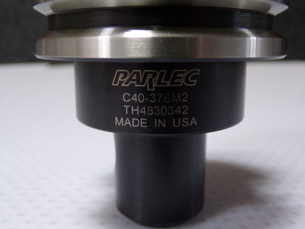 Parlec CAT40 Taper Shank 3/8" Hole End Mill Holder/Adapter (SQ5584233-WT08)