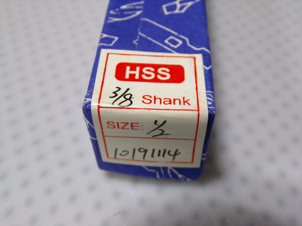 1/2" Drill Bit, 3/8 Shank, 6" OAL, 118°, Black Oxide Finish (SQ0265437-WT14)