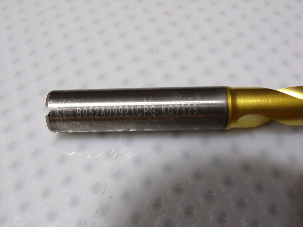 Kennametal 25/64" 140° Solid Carbide Jobber Drill, Coolant Through (SQ9651112-WT14)