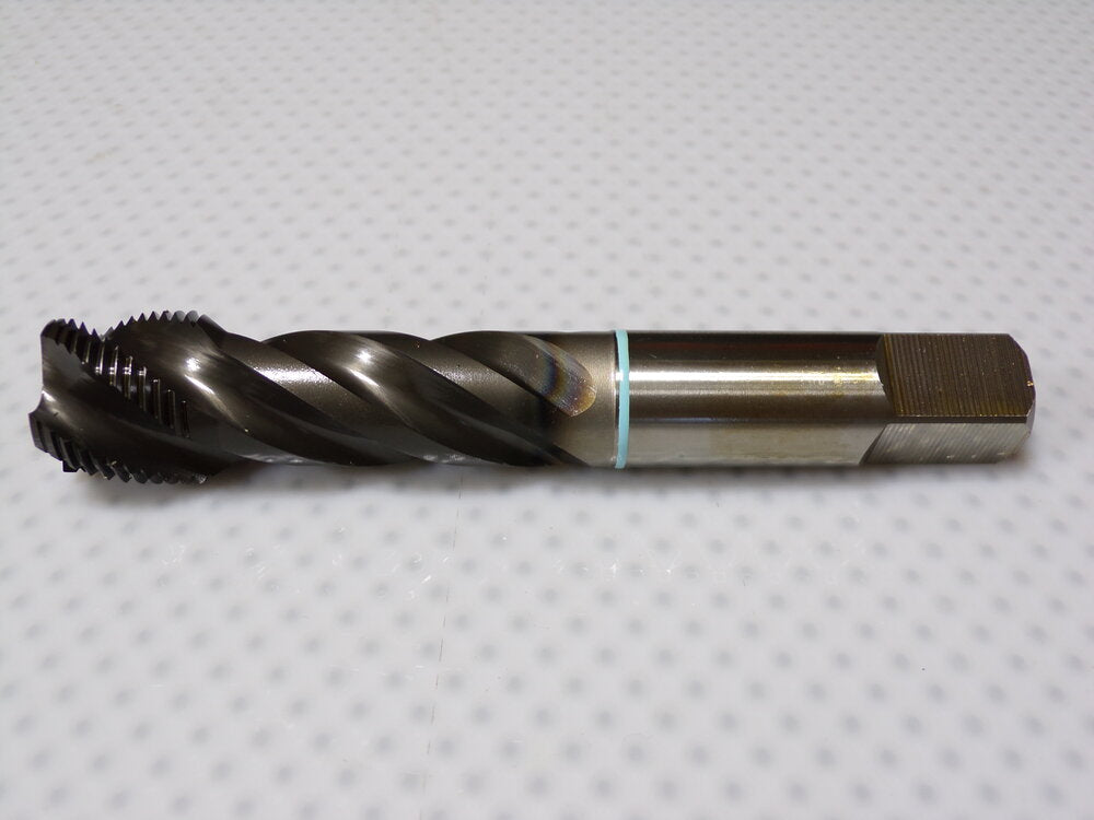 YG-1, 4 Flute, Spiral Flute, 7/8"-14, Modified Bottoming, Super HSS (SQ4649726-WT08)