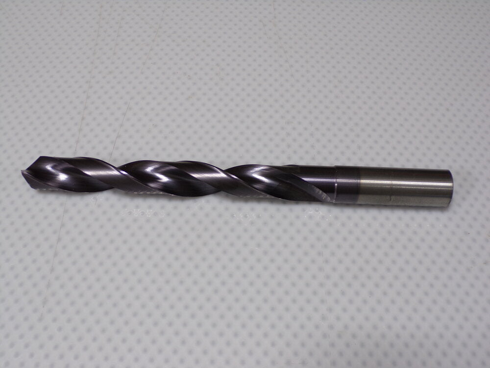 Accupro 3/4" 140° Spiral Flute Solid Carbide Taper Length Drill Bit AlTiN Finish (SQ3184609-WT14)