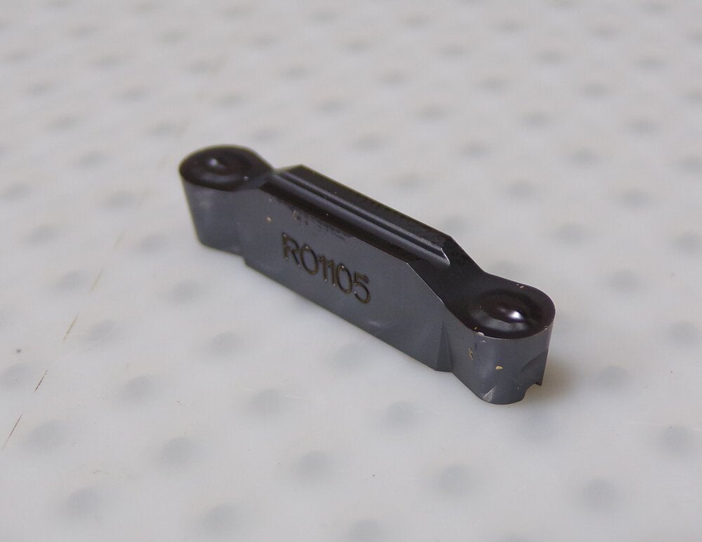 10pk, Sandvik Coromant H2N123x2 RO 4.75mm Cutting Width Carbide Grooving Insert (SQ0244409-WT14)