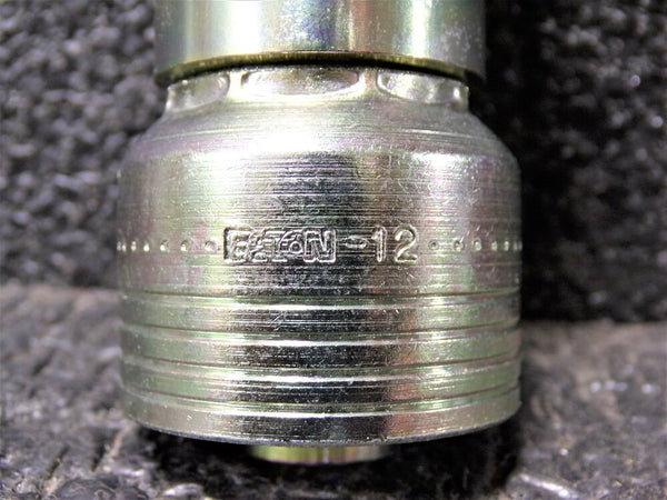 Eaton Aeroquip 1B16FH12 Fitting (perm), 62-flange Carbon Steel, -12 (SQ0356462WT30)