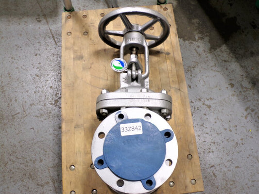 NEWCO Outside Stem and Yoke Gate Valve, Class 150, 4" Pipe Size (SQ7891447-WT39)