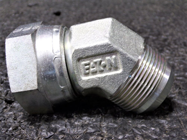 Easton 2070-20-20S Female JIC X #20 Male JIC 45 Deg. Elbow Hydraulic Adapter (SQ7849810WT30)