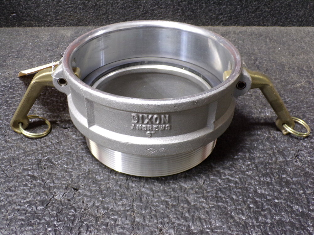 DIXON VALVE & COUPLING Cam and Groove Coupler x MNPT 6", AL, G600-B-AL (SQ8226815-WT32)