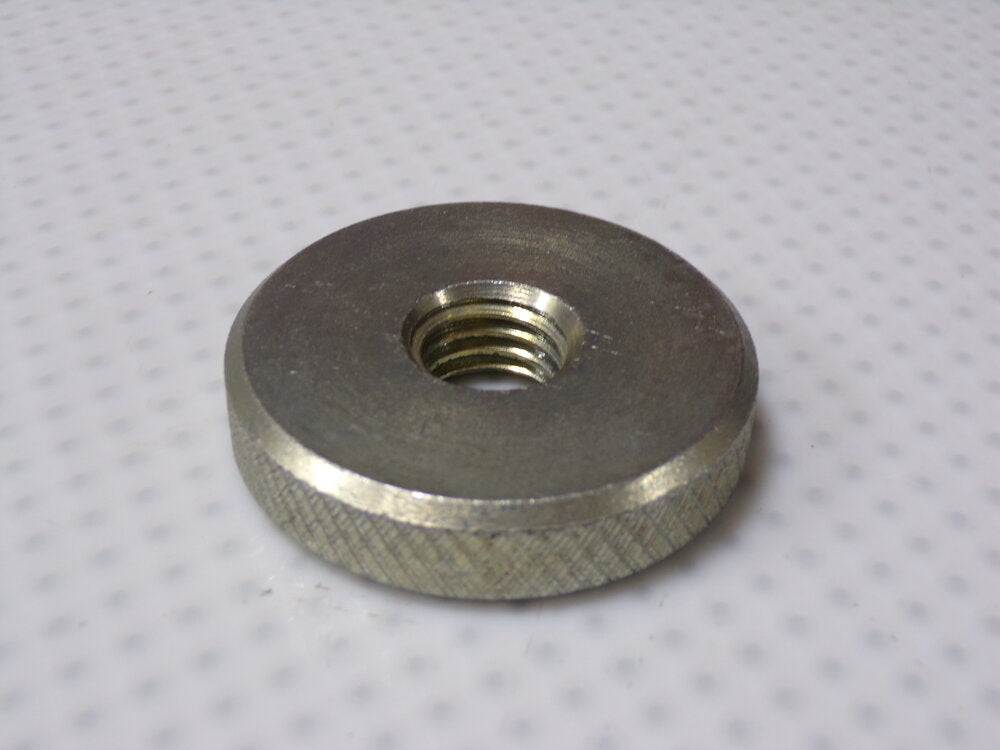 5/8-11" UNC, Zinc Oxide Finish, Steel Round Knurled High Torque Check Nut (SQ3290006-WT17)
