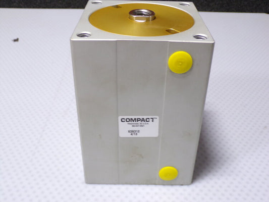 Compact Air Products INC. Air Cylinder Block S3X312, 3/4" x 3-1/2" Stroke (SQ7965551-WT29)