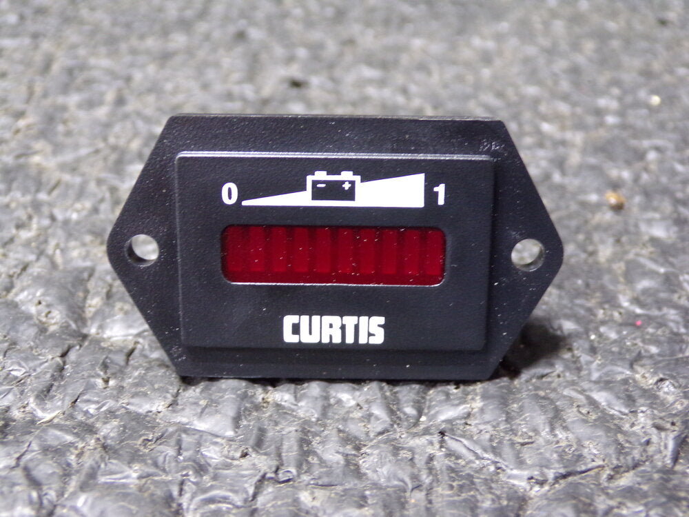 CURTIS 36v. Battery Discharge Meter, Battery “Fuel” Gauge, Model 906T36HNDA0 (SQ2324181-WT01)
