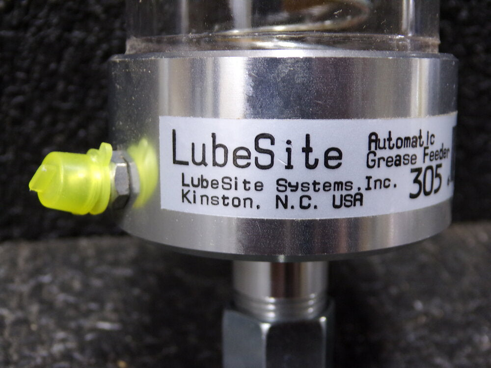 LUBESITE Grease Feeder, 2 Oz., 4-5/8 Height (In.), 1/8" Male NPT, Model # 305 (SQ1093153-WT19)