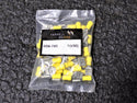 50pk, Farnell 209-790 Yellow Crimp Terminals, 3/8