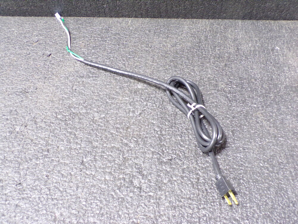 7' Length 120V. Electrical Cord, Terminated, 14/3 AWG, SJT-R, 105°C (SQ8528810-WT06)