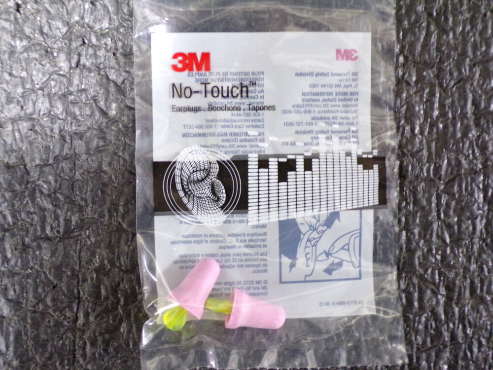 3M Bell Ear Plugs, 29 dB Noise Reduction Rating NRR, Uncorded, M, Purple, PK 100 (SQ3452023-WT02)