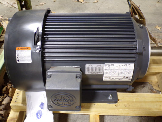 US MOTORS 15 HP, General Purpose Motor, 3-Phase, 1800 Nameplate RPM, 208-230/460 Voltage, 254TC Frame, FREIGHT SHIPPING REQUIRED (SQ5329046-2B38)