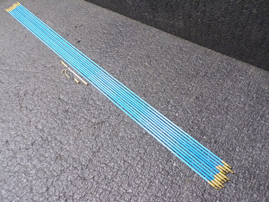 Duratool Fish Stick, 10 x 3m. Blue, 13 pc. Set, Flex Extension, Hook, Ring End (SQ1527786-WT12)
