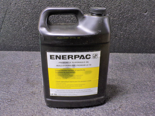 ENERPAC Hydraulic Oil, 1 gal Jug, ISO Viscosity Grade: 15, LX101 (CR00001-X01)