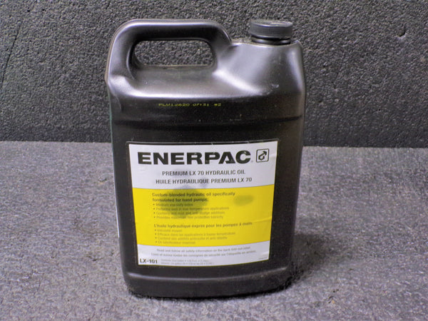 ENERPAC Hydraulic Oil, 1 gal Jug, ISO Viscosity Grade: 15, LX101 (CR-00001-X01)