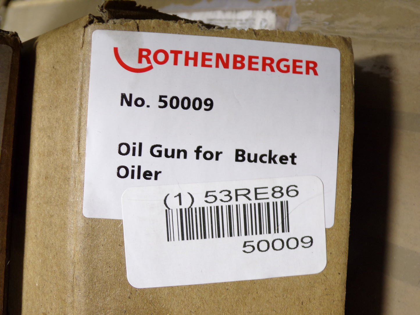 ROTHENBERGER Oiler Gun, For Use With Mfr. No. 70753 (CR00028-X02)