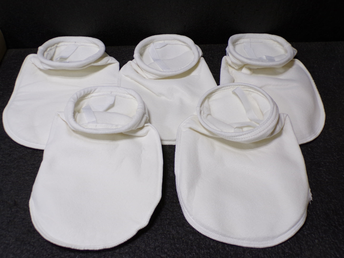 5pk, Polypropylene Filter Bag, 16-1/2" x 7", Size 1, 80 gpm Max. Flow, 75 Microns (CR00061-X03)