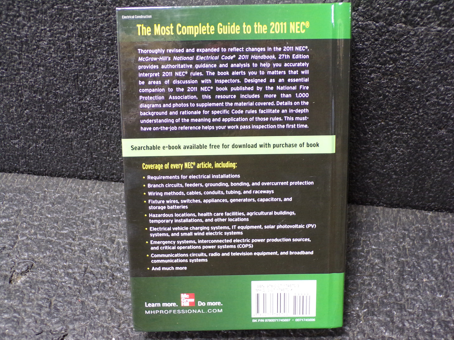 McGraw-Hill's National Electrical Code 2011 Handbook, 27th Edition (CR00095-BT23)