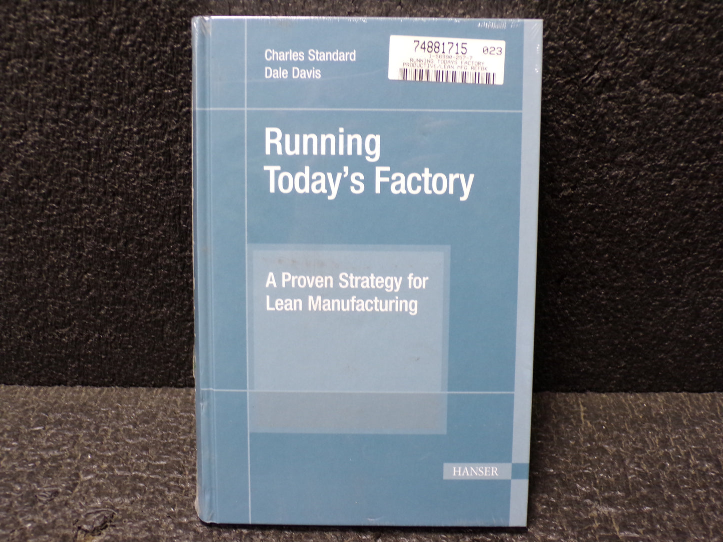 Hanser Gardner Running Today’s Factory 1st Edition (CR00100-BT23)