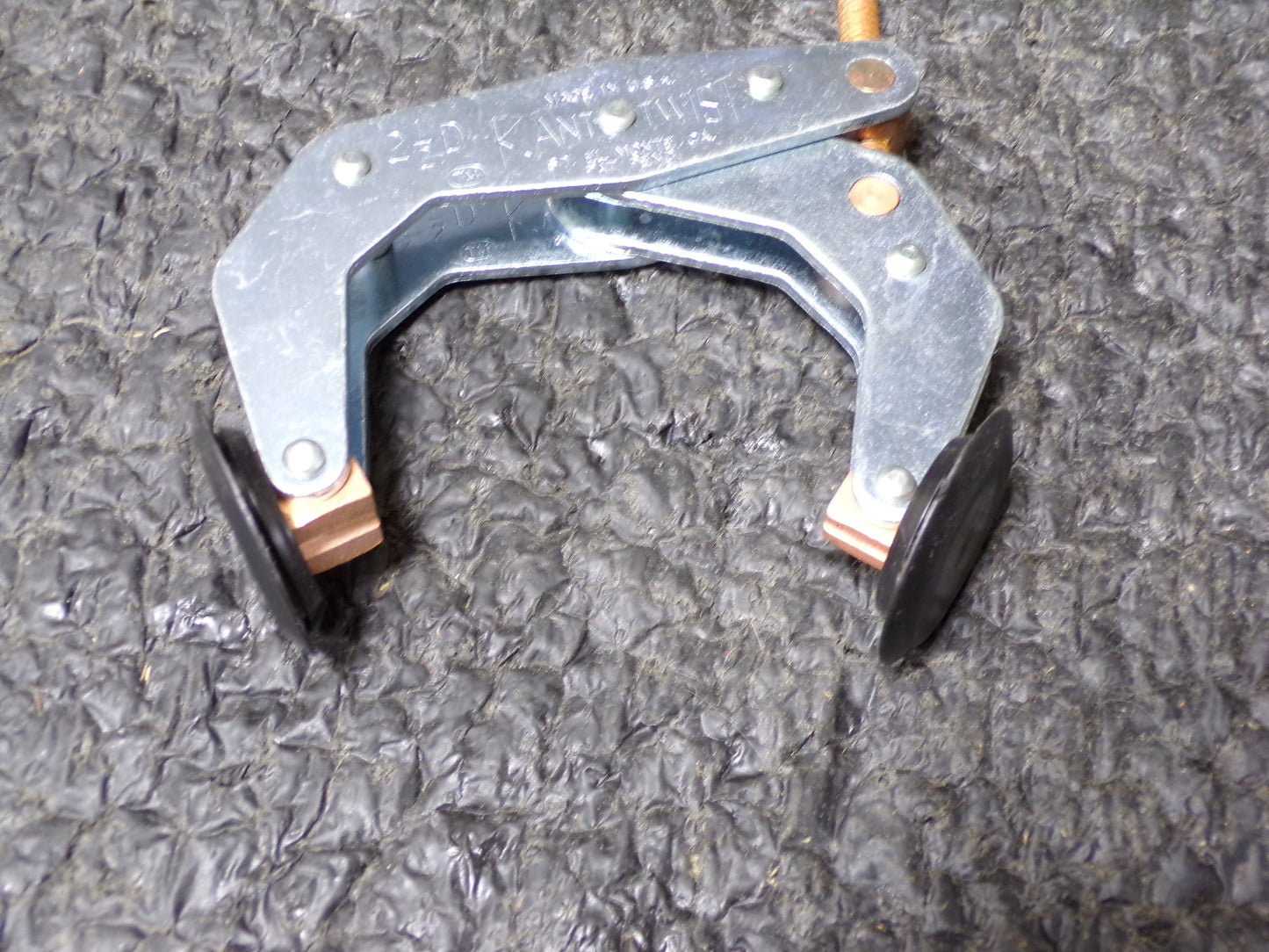KANT-TWIST Cantilever Clamp, Steel, Zinc Plated, 2 in Max. Opening, 1 1/4 in Throat Depth (CR00115-BT23)