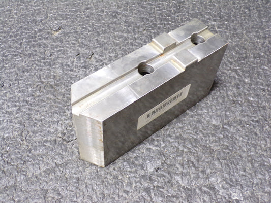 H & R Manufacturing Tongue & Groove Attachment, Square Soft Lathe Chuck Jaw (CR00139-BT24)