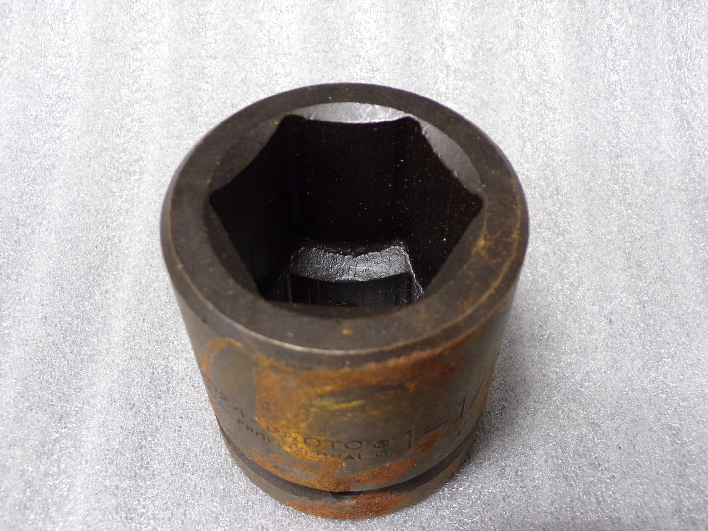 PROTO Impact Socket, 1 1/2 in, 6-Point, Drive Size 1 in (CR00147-BT25)