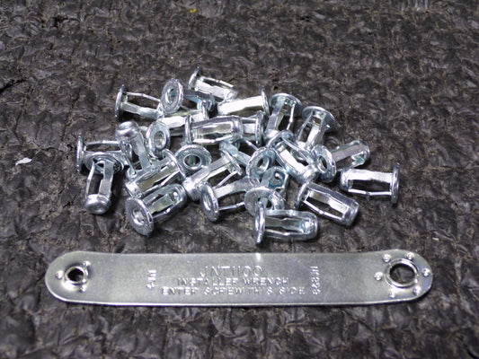 POP AVDEL Jack Nut, Steel, 6-32, 0.663 L, PK25 (CR00204-BT27)