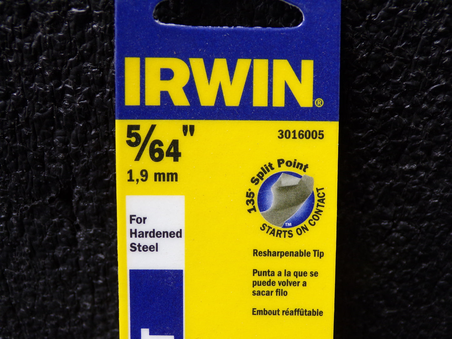 Irwin 3016005 5/64 Inch Cobalt High Speed Steel Drill Bit (CR00217-BT27)