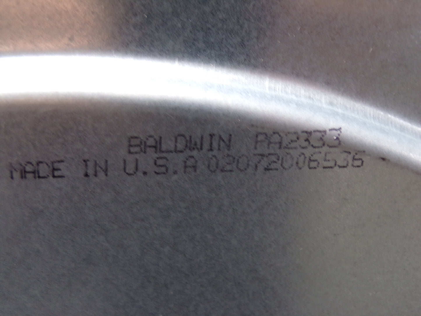 BALDWIN FILTERS Air Filter, Round, 18-9/16" H, 18-9/16" L, 13-13/16" O.D., PA2333 (CR00351-BT55)