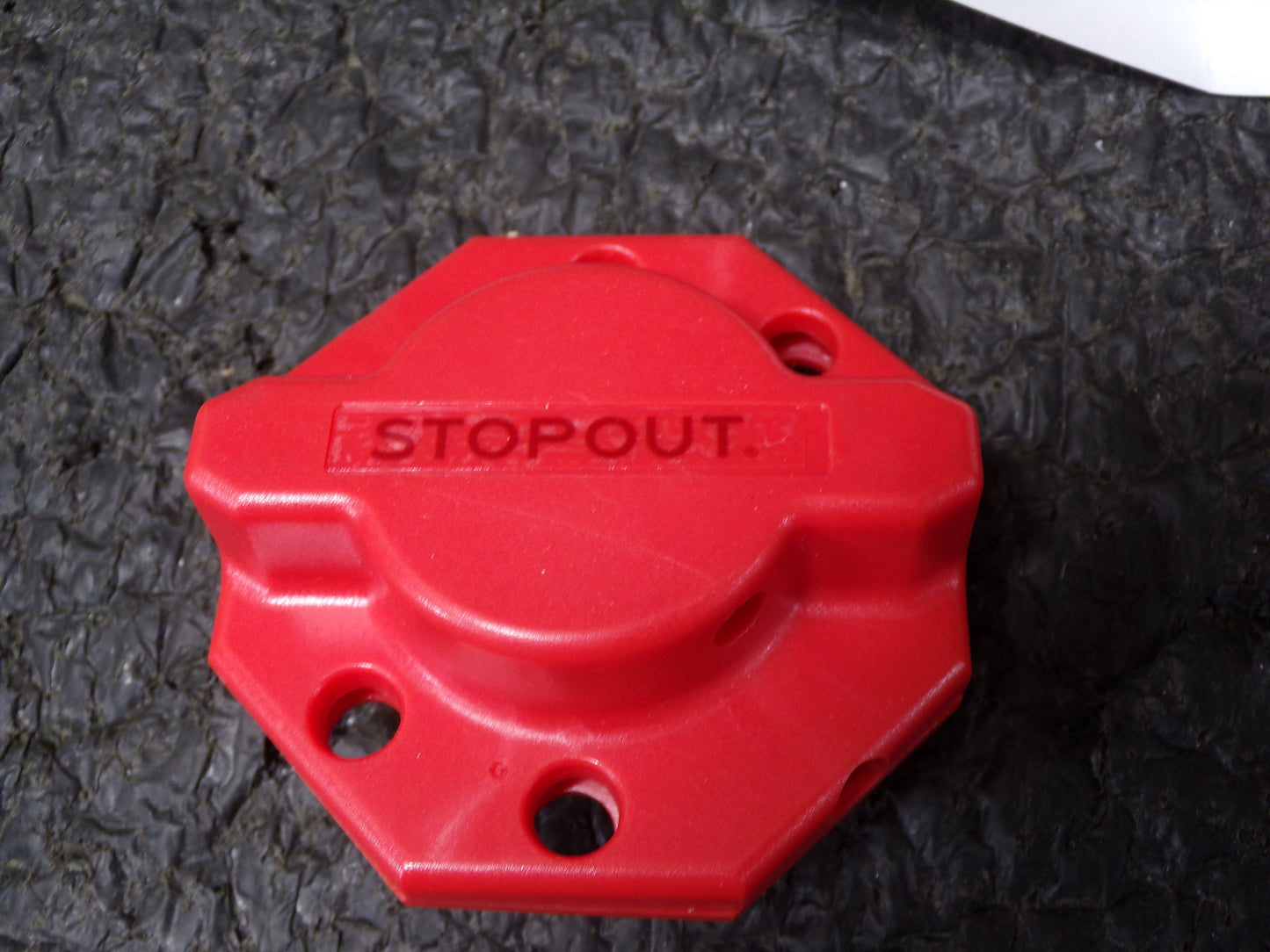 STOPOUT Lockout Cable, Red, Max No. Padlocks 4, Plastic (CR00355-BT21)