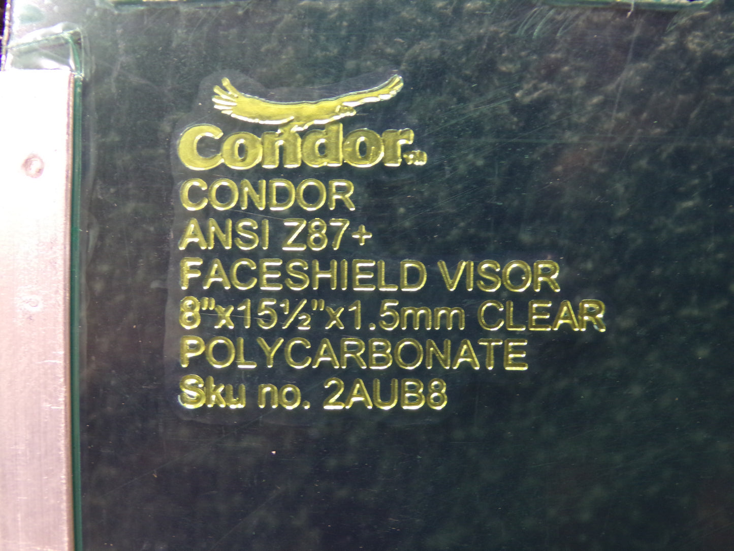 CONDOR Faceshield Visor, For Use With 2AAV4 Headgear (CR00379-BT21)