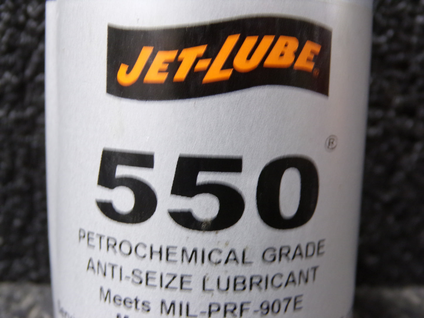 JET-LUBE General Purpose Anti-Seize, 0.25 lb, Brush-Top Can, Non-Metallic, Paste, 550, -65°F, 2,400 °F (CR00406-X03)