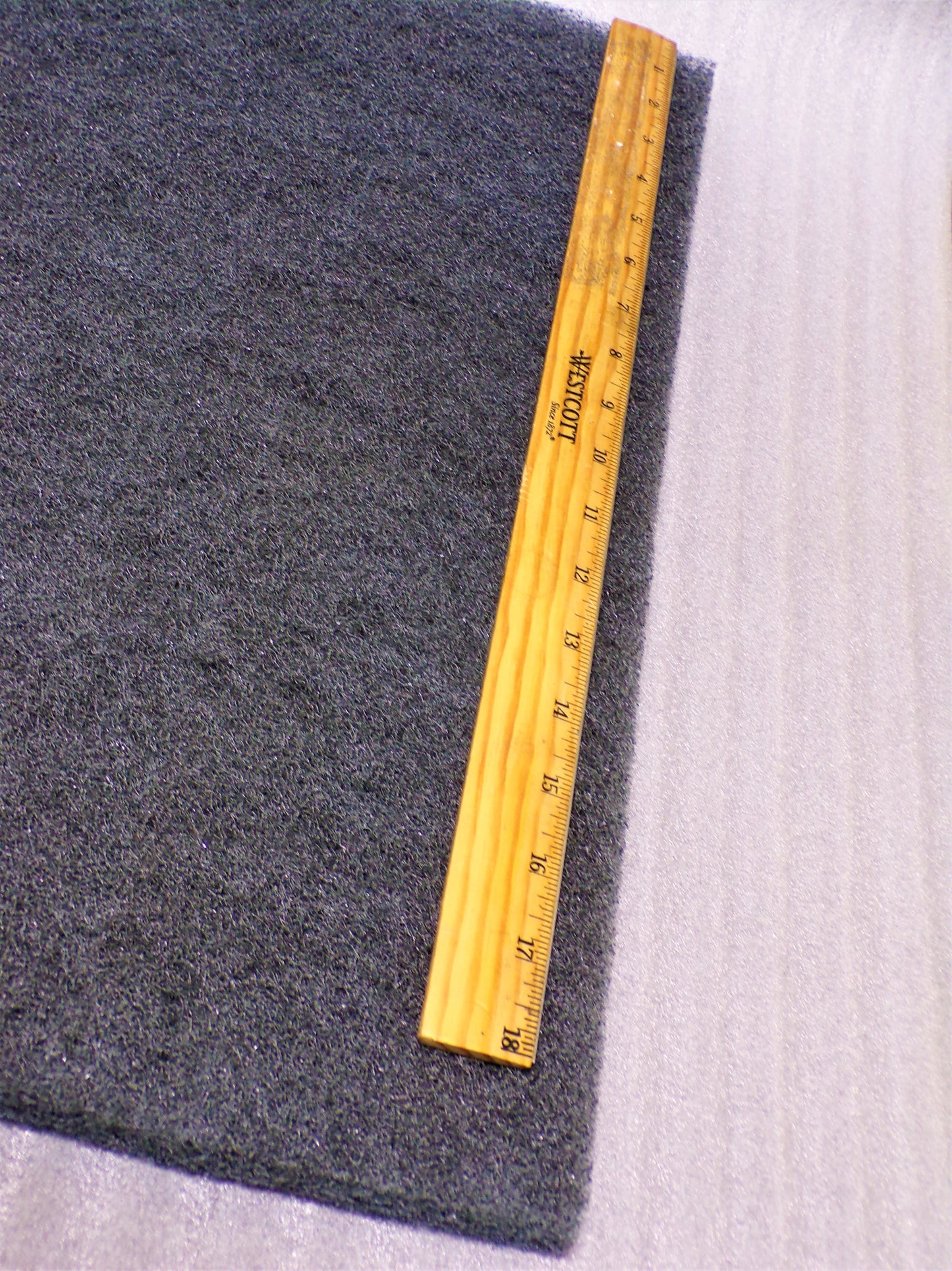 3M 14 in x 20 in Non-Woven Nylon/Polyester Fiber Rectangular Scrubbing Pad, Blue (CR00426-BT19)