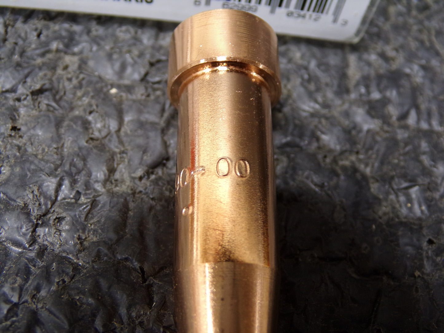 Goss Replacement Torch Tip Tip Number 00, Acetylene, For Use with Harris (CR00444-WT38)