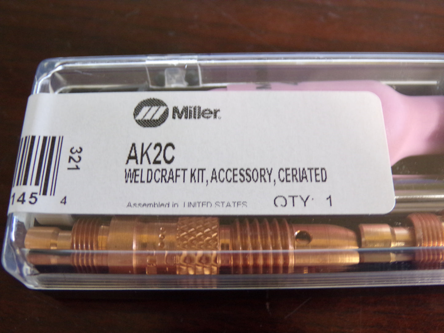 MILLER ELECTRIC Ceriated Accessory Kit: AK2C (CR00483-WTA12)