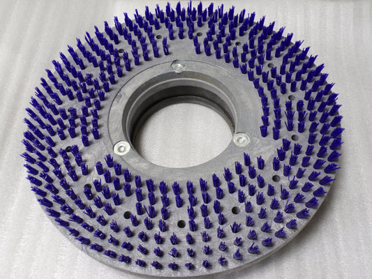 TOUGH GUY 14 in Round Stripping Rotary Brush for 16 in Machine Size, Blue (CR00581-WTA14)